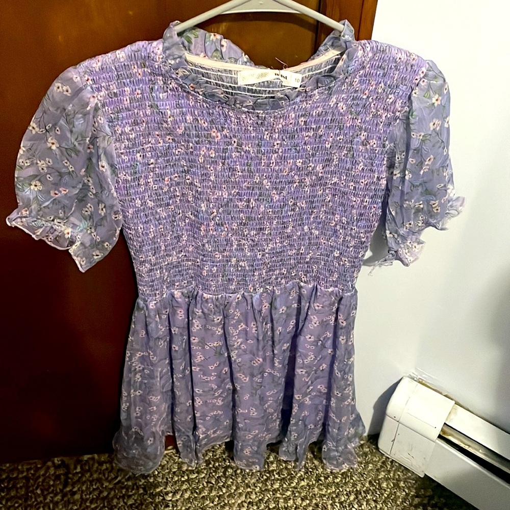 Bridgeton inspired lilac floral dress! Brand New with tags!